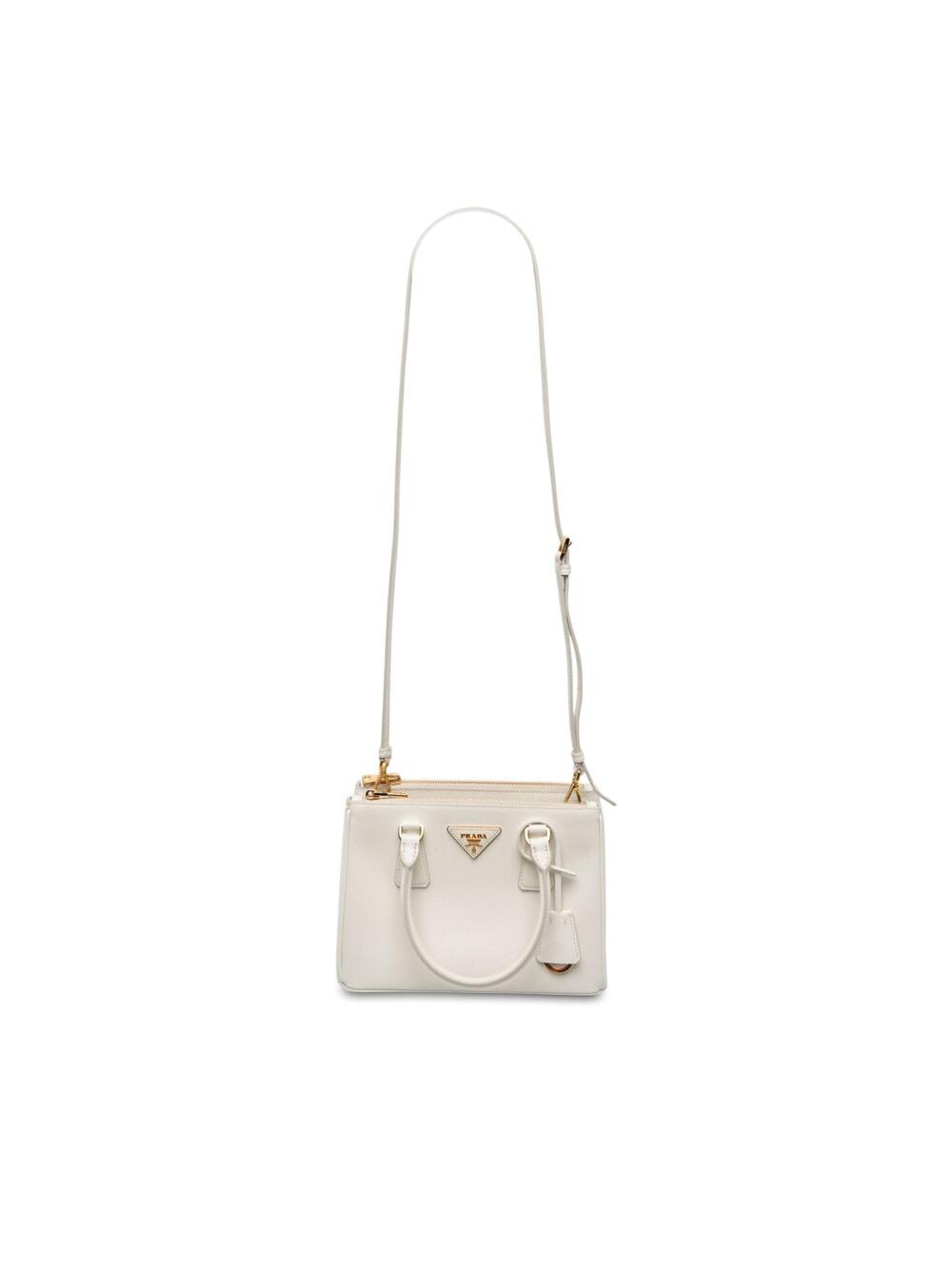 Prada Small Saffiano Galleria Double #368434P92B